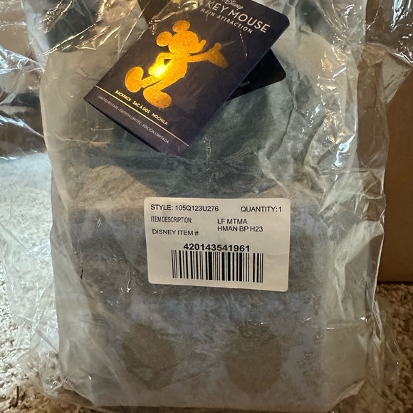 Loungefly Haunted Mansion Mickey Mouse: The Main Attraction Backpack - Picture 4 of 5